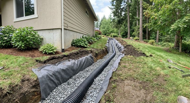 Retaining Wall Drainage in Tuscaloosa, AL